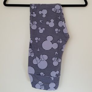 Disney for Lularoe OS Leggings Mickey Minnie Mouse
